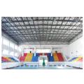 Hall de deportes de estructura de acero prefabricada